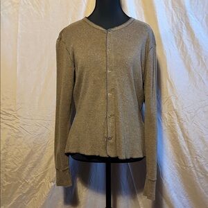 Ralph Lauren Blue Label Tan Cardigan